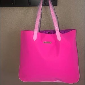 Bubblegum pink Juicy Couture beach tote